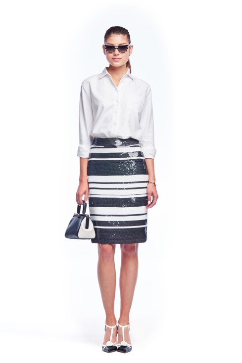 Kate Spade stripe skirt