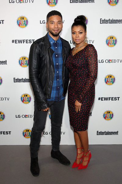 Jussie Smollet and Taraji P. Henson