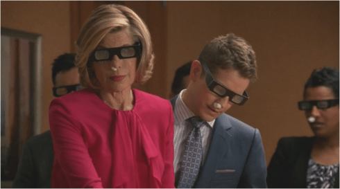 The Good Wife 7.05 Diane and Cary