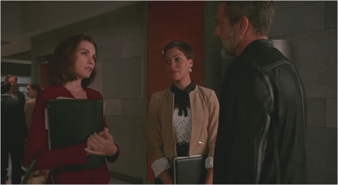 The Good Wife 7.06 Alicia, Lucca and Jason
