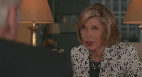 The Good Wife 7.06 Diane Chain One