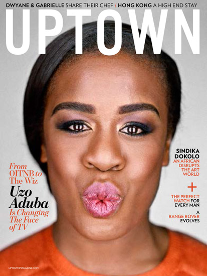 Uzo Aduba Uptown magazine
