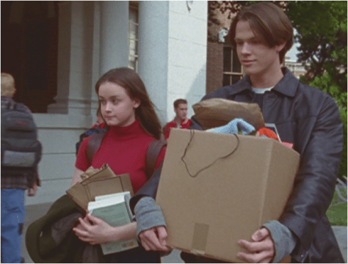 Gilmore Girls 1.01 Rory and Dean