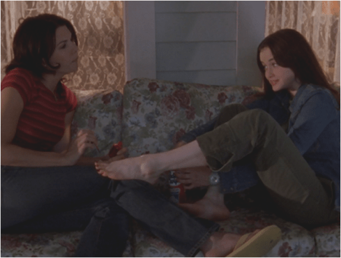 Gilmore Girls 1.02 Rory and Lorelai
