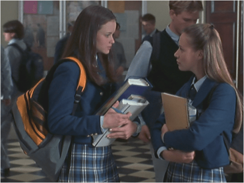 Gilmore Girls 1.02 Rory and Paris