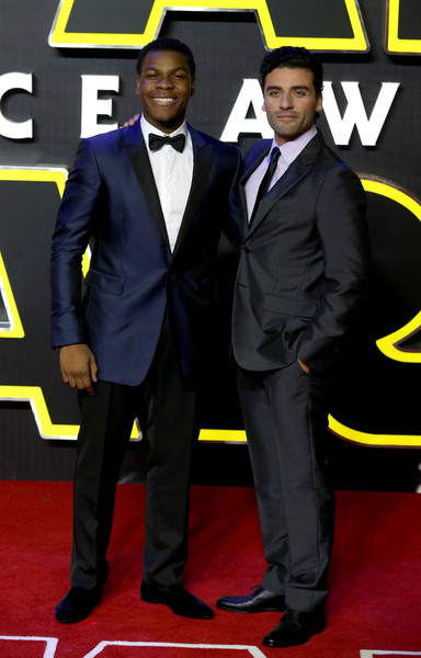 Oscar Isaac and John Boyega