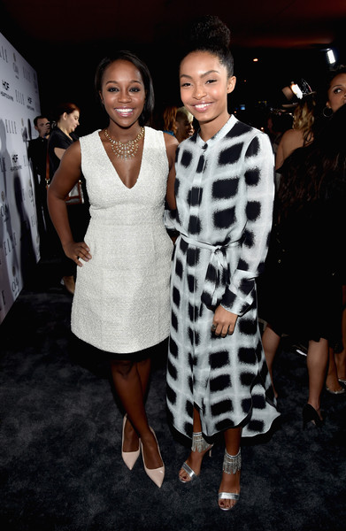 Aja Naomi King and Yara Shahidi