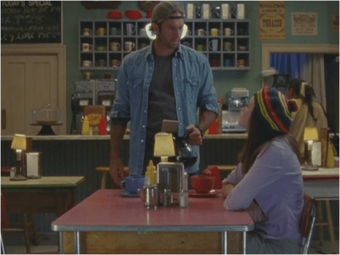 Gilmore Girls 1.03 Rory hat