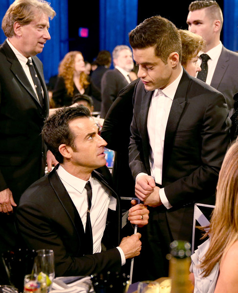 Rami Malek and Justin Theroux