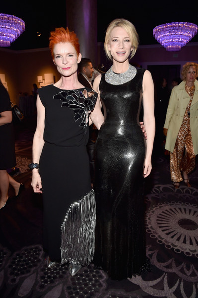 Cate Blanchett and Sandy Powell