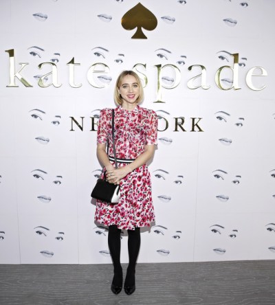 Zoe Kazan Kate Spade