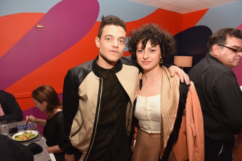 Alia Shawkat and Rami Malek