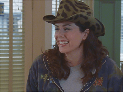 Gilmore Girls 1.13 more Lorelai bad fashion