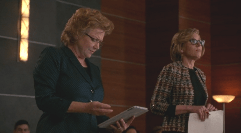 The Good Wife 7.17 Diane and Becky Ann Baker