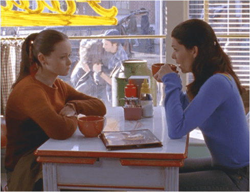 Gilmore Girls 1.17 fight