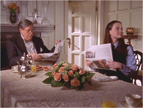 gilmore girls 1.20 breakfast