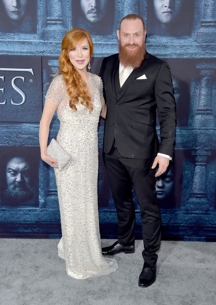 Kristofer Hivju and Gry Molvaer