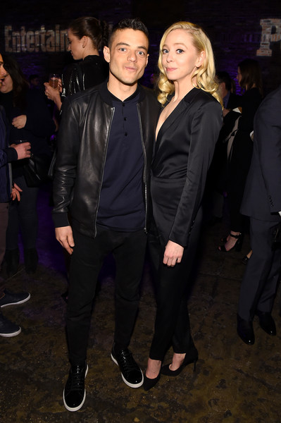 Rami Malek and Portia Doublday