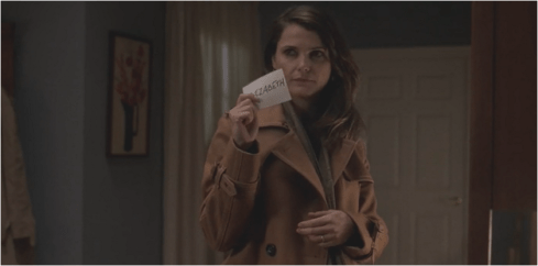 The Americans 4.08 Elizabeth nametage