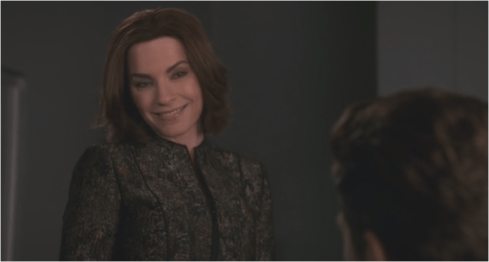The Good Wife 7.22 Alicia demure