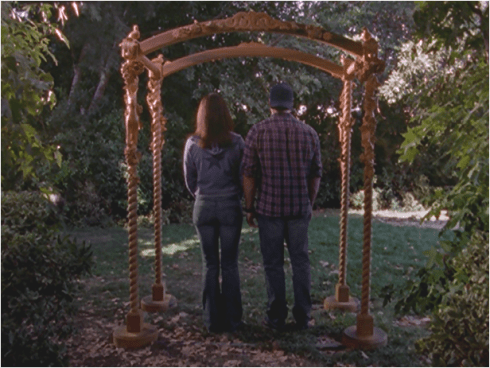 Gilmore Girls 2.03 Lorelai and Luke