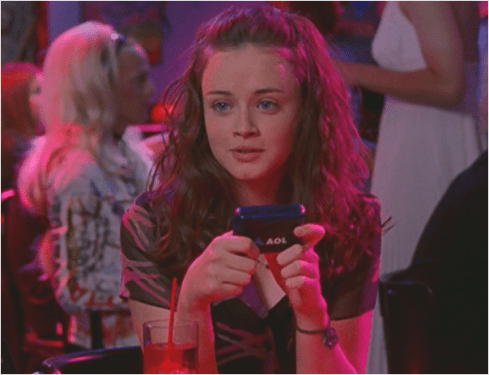 Gilmore Girls 2.03 Rory pager